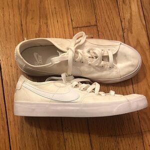 Nike Court Off-White Canvas Sneakers